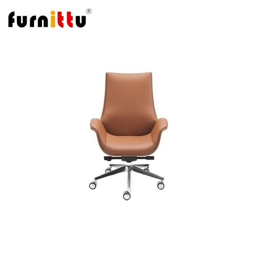 furnittu办公家具 kriteria chair活动脚真皮中班会议椅