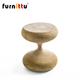 furnittu创意设计师家具艺术轻奢实木休闲矮凳TEMPO 时间凳子