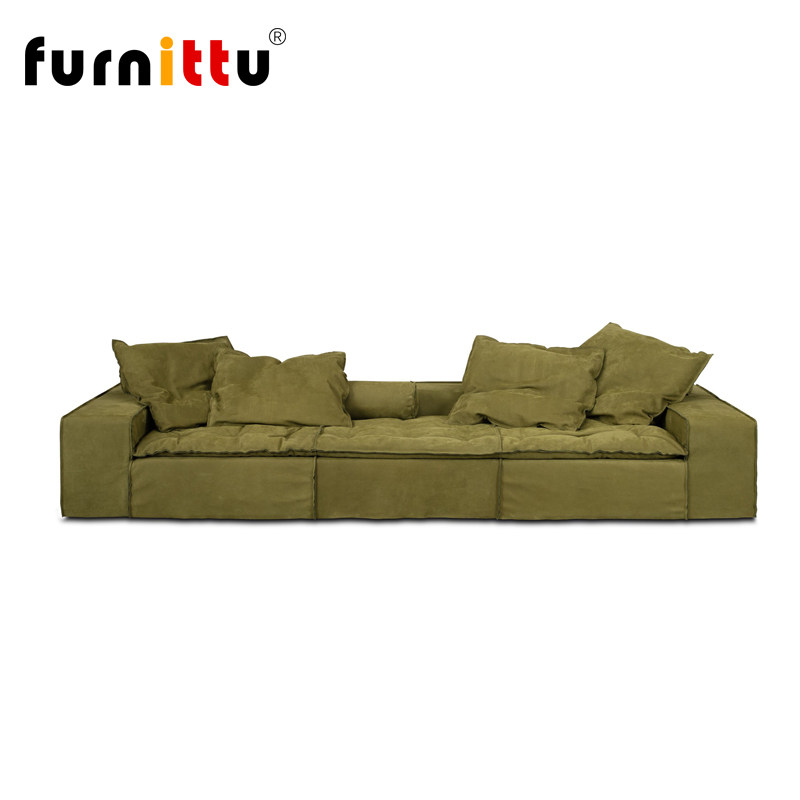 furnittu创意设计师家具意式极简MIAMI BEACH/迈阿密海滩真皮沙发