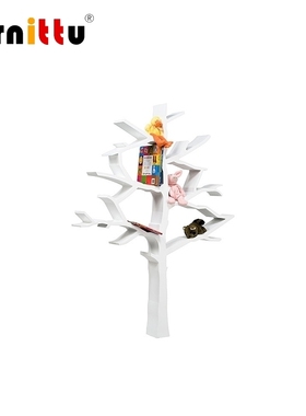 furnittu创意设计师家具 tree bookcase/树书架 玻璃钢落地置物架