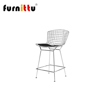 furnittu伯托埃铁丝凳创意设计
