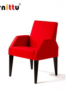 furnittu设计师家具意式极简客厅休闲Rive Gauche Chair布沙发椅