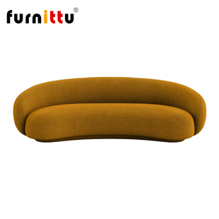 furnittu创意设计师家具意式轻奢腰果弧形 Julep 朱利普沙发