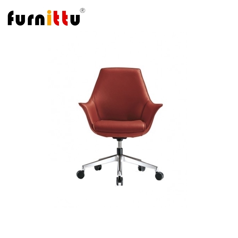furnittu创意办公家具 kimera chair全真皮四星脚中班椅