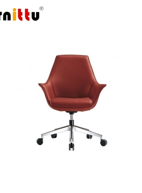 furnittu创意办公家具 kimera chair全真皮四星脚中班椅