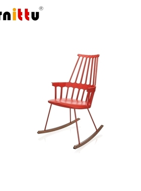 furnittu创意设计师家具 comback chair 雪橇摇椅客厅摇篮休闲椅