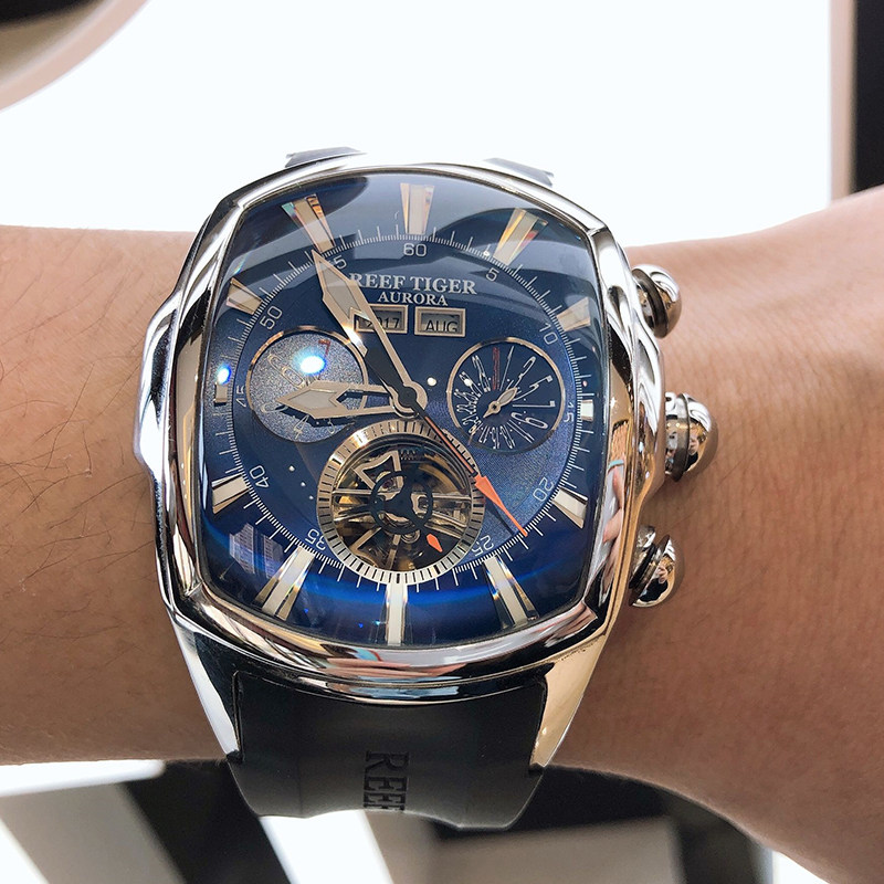 私人订制瑞夫泰格/rt潮流男机械表个性男表
