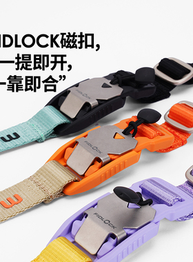 msquare相机背带fidlock磁吸快拆户外可调节包包肩带单肩斜挎挂绳
