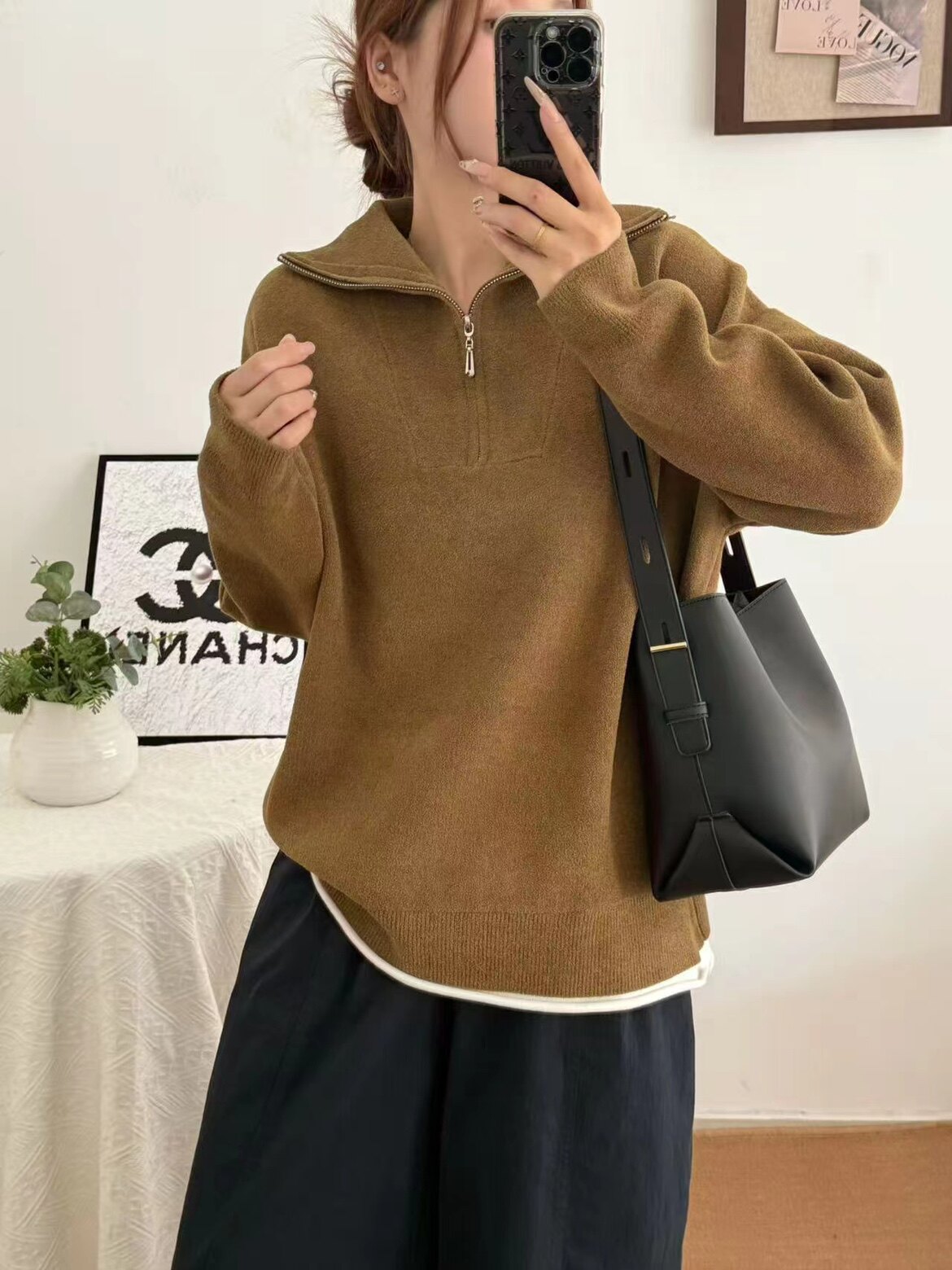 81096蓝粒绒针织厚款长袖秋冬季常规款毛针织衫打底连帽毛衣,女装/女士精品,毛针织衫,淘宝优惠券,粉丝福利购,淘宝优惠卷