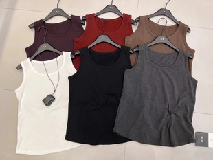 纯色百搭休闲时尚 修身 显瘦背心 加绒加厚大版 9901潮九九秋冬韩版