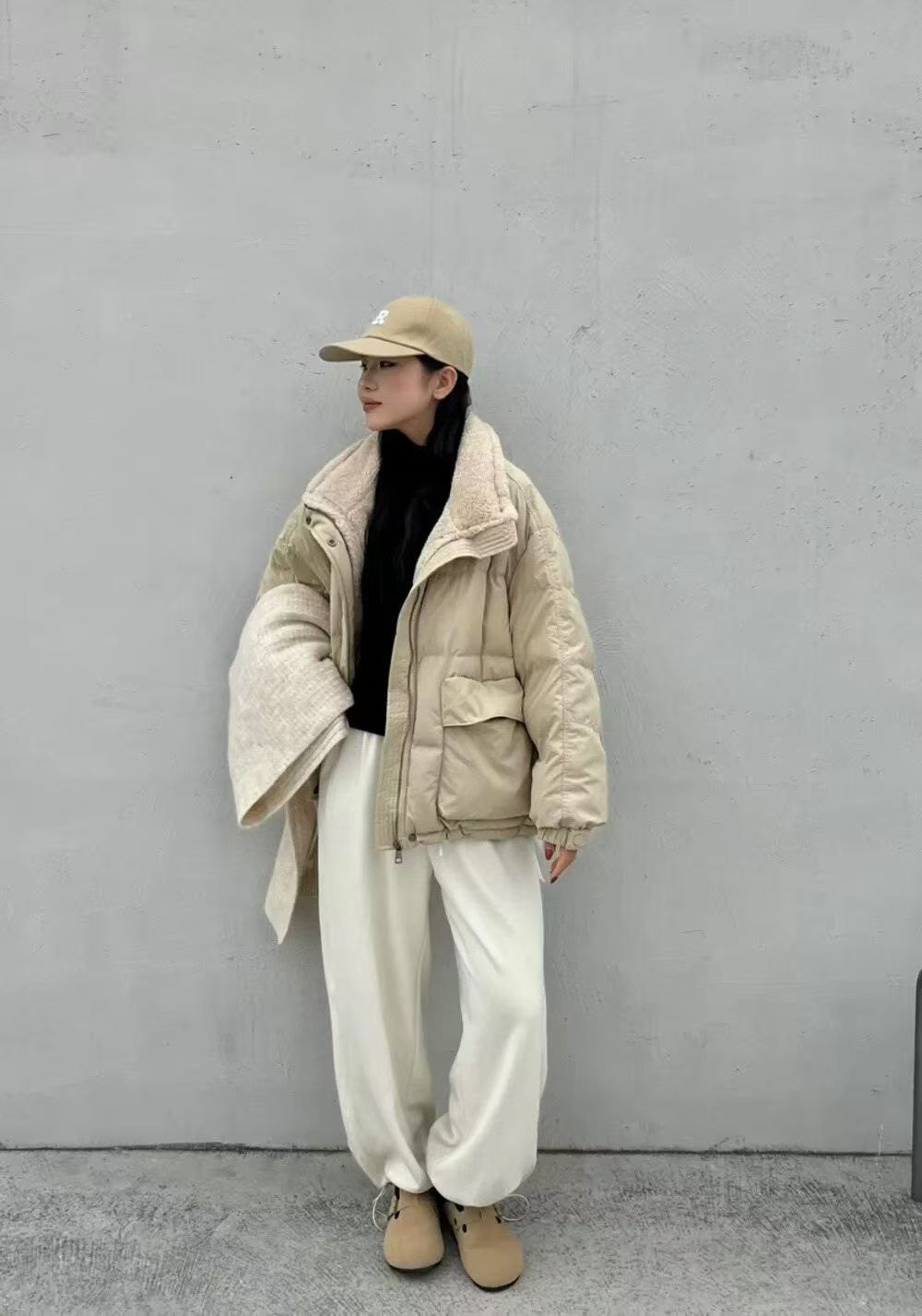 6362欢喜大码羽绒女装宽松藏肉立领服冬季加厚保暖显瘦面包服外套,女装/女士精品,羽绒服,淘宝优惠券,粉丝福利购,淘宝优惠卷