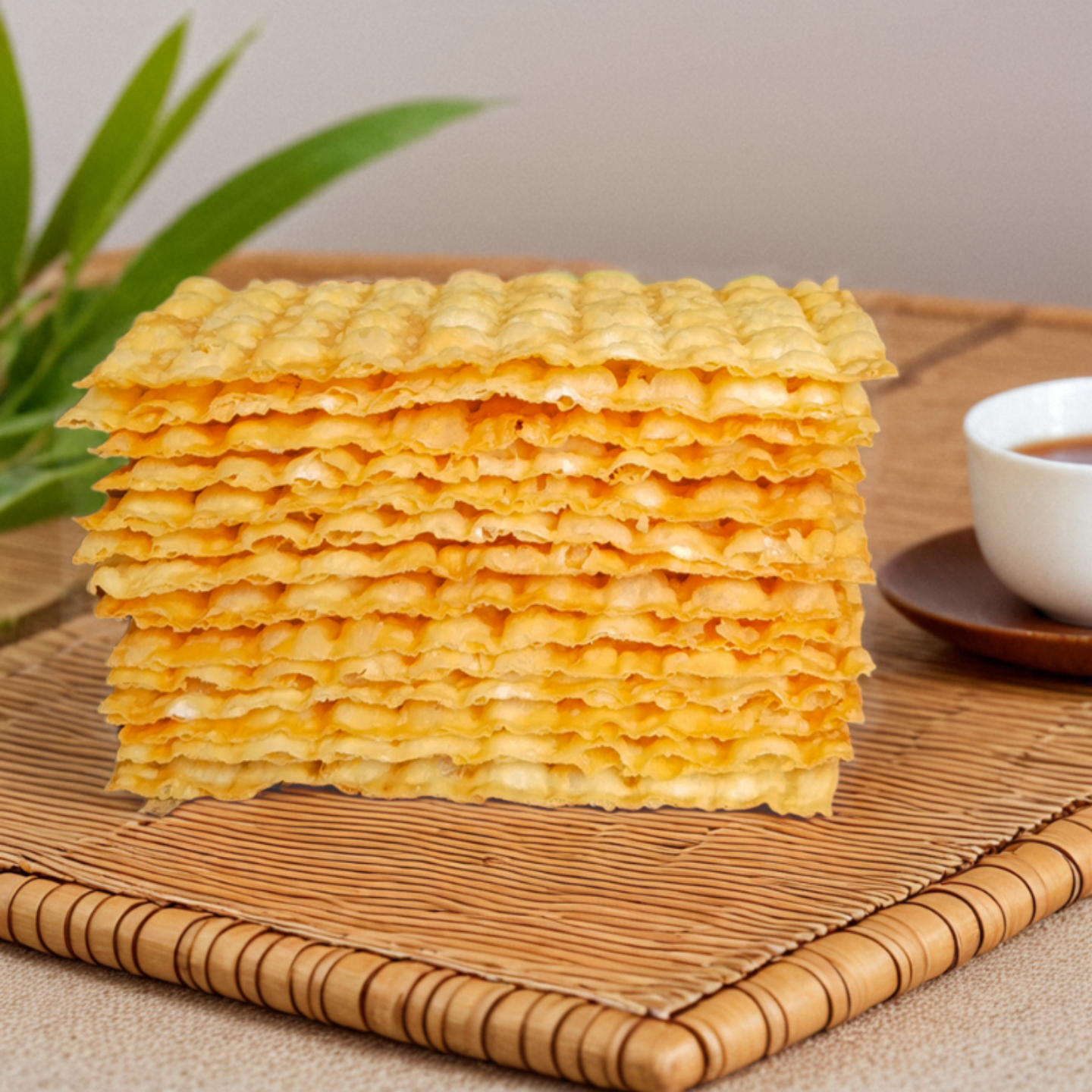 徽禾谷煎饼薄脆 煎饼果子薄脆 杂粮煎饼脆皮 脆饼摆摊 商用560片