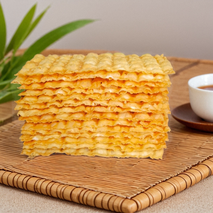 徽禾谷煎饼薄脆 煎饼果子薄脆 杂粮煎饼脆皮 脆饼摆摊 商用560片