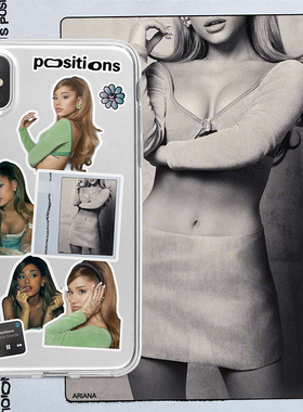 kristem原创设计A妹AG6positions适用于苹果i15i6proi17promax华为安卓透明手机壳