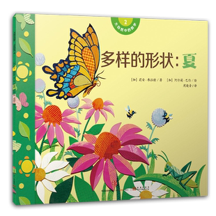 正版 大自然中的数学 多样的形状：夏 莉安弗拉特/著 趣味数理化书籍受到北美孩子欢迎的数学启蒙绘本 中信出版社