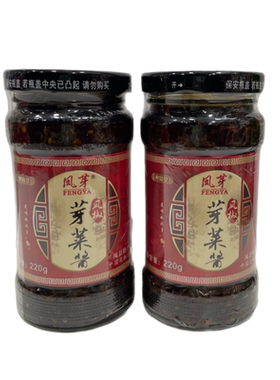陕西凤县芽菜酱夹馍酱