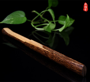 堂 10寸16方2.5排口 折扇 大水滴头型 文玩扇 芝麻红棕竹扇骨 怀袖