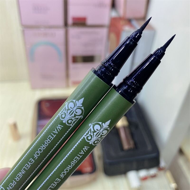 奥迪芙魅力防水眼线笔细笔头黑色棕色速干防水持久不易脱妆初学者