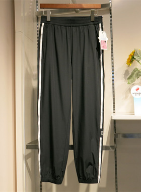 红一号C位爆冰裤 专柜2024新款女休闲百搭时尚轻运动长裤H66083