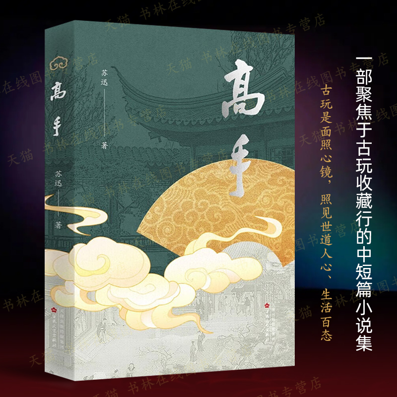 高手 苏迅 著 中国现当代古玩收藏行中短篇小说集书籍 类似不是古董局中鉴宝局题材的故事书 百花文艺出版社