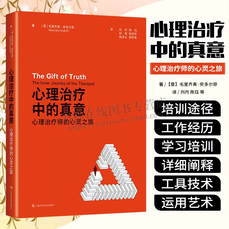 心理治疗中的真意 心理治疗师的心灵之旅 心理咨询师治疗师精神科医生心理学爱好者学习家庭治疗工具技术指南书籍 上海科技