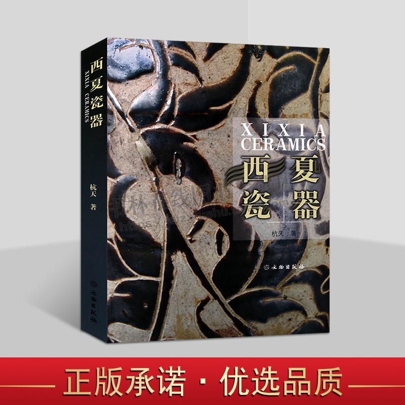 西夏瓷器 杭天 著 中国古代陶瓷研究 西夏瓷窑、西夏瓷器艺术 古陶瓷经典作品 西夏瓷器考古学书籍 文物出版社
