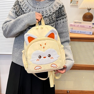 可爱卡通迷你双肩包女2025新款超轻便外出旅行儿童幼儿园小背包