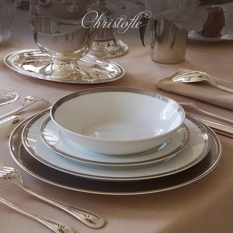 昆庭陶瓷家用18件4人份餐具套装