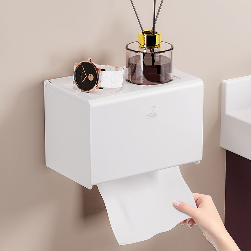 家用卫生间纸巾架厕纸盒浴室厕所洗手间防水抽纸卷纸壁挂式免打孔,家装主材,卷纸器/纸巾架,淘宝优惠券,粉丝福利购,淘宝优惠卷