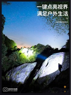 户外头灯野钓专用头灯照明灯锂电池超长续航灯 超亮 强光 手电筒