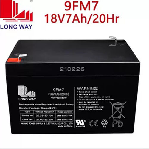 龙威天能电池18V7AH6V12增氧泵