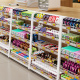 超市收银柜台前小货架便利店口香糖零食展示架药店小商品多层置物