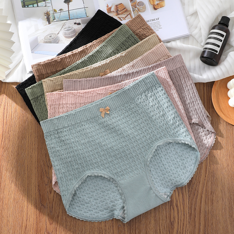 无缝一体弹性好无勒痕女士内裤