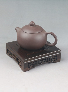 实木正方木雕小方台茶壶花瓶玉石古玩佛像摆件底座木托紫砂壶木质