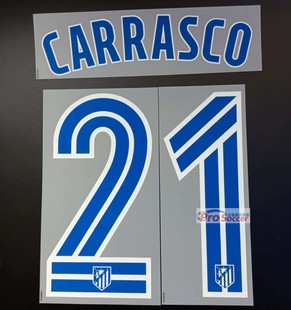 【现货】16/17马德里竞技主场卡拉斯科印字