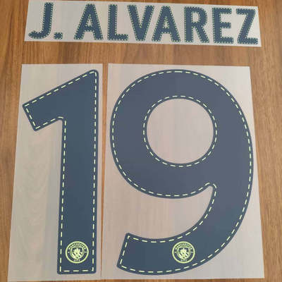 【现货】22/23曼城第二客场阿尔瓦雷斯贝尔纳多杯赛印字