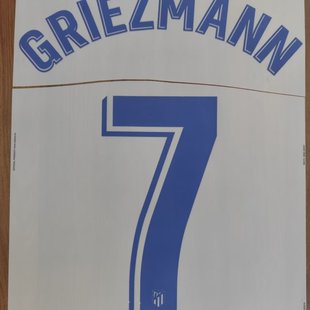 【现货】18/19马德里竞技客场格里兹曼印字