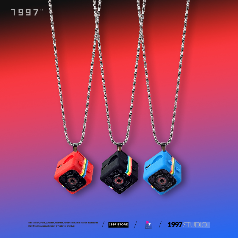 可以拍照的照相机项链记录校园生活彩色可爱饰品学生礼物趣味礼品