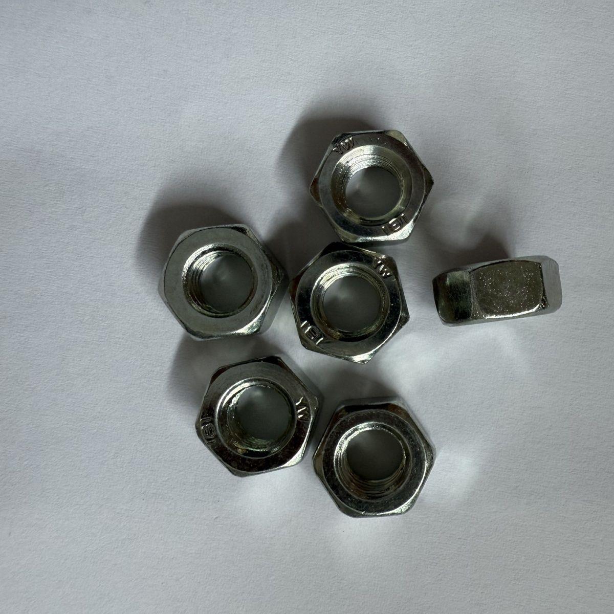 国标4.8级镀锌螺母螺帽六