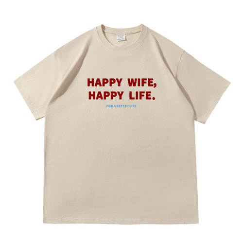 HAPPYWIFEHAPPYLIFET恤