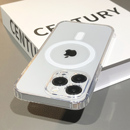 透明磁吸壳无线充电适用iPhone16手机壳苹果12 xsmax镜头全包防摔保护套简约男 14超薄软壳15promax硅胶xr