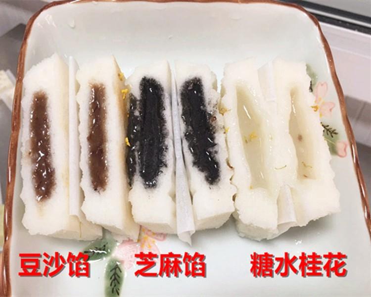 印糕 方糕 松糕米糕崇明特产豆沙糖水桂花馅米糕现做8个 零食早餐