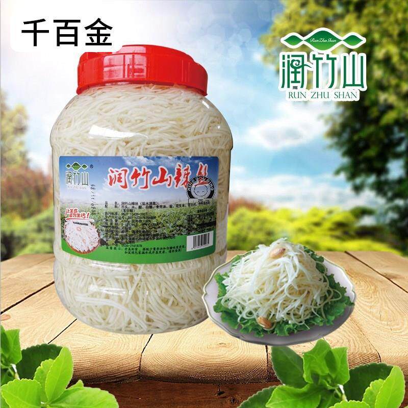 山东诸城特产辣丝子桶装4000克芥菜丝咸菜辣丝辣菜呛鼻芥菜丝辣丝