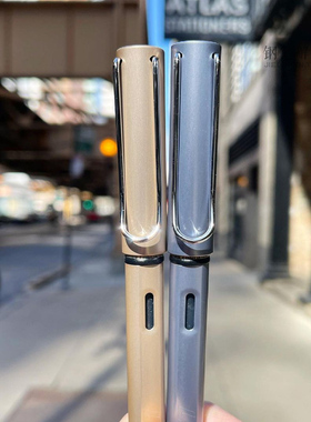 蓝粉配 德国LAMY凌美钢笔 2021限量恒星ALSTAR墨水钢笔 银蓝 银粉