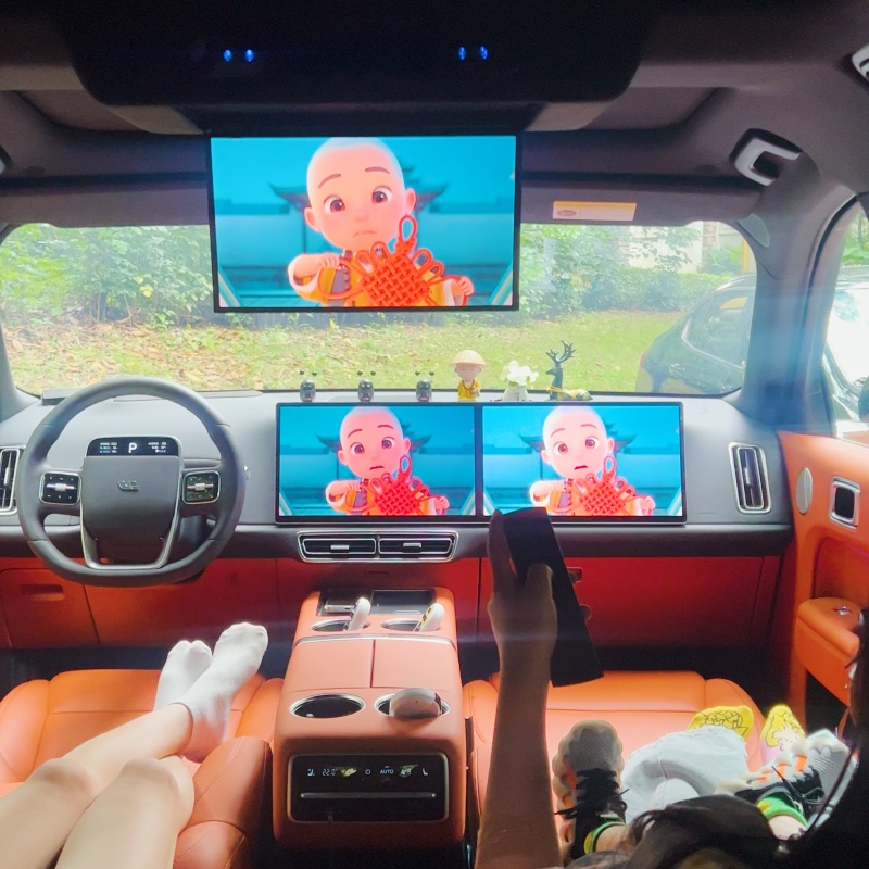 理想L8哆莱盟L7L6ONE后舱娱乐屏