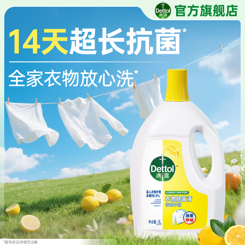 滴露衣物除菌液洗衣专用杀菌除螨
