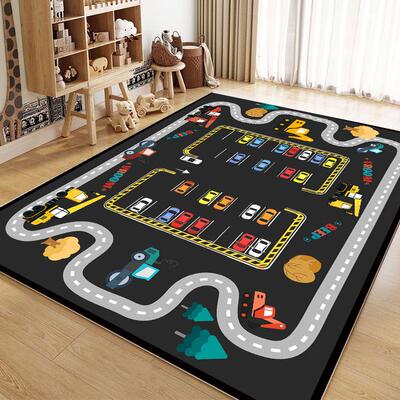 儿童房地毯爬行毯早教毯