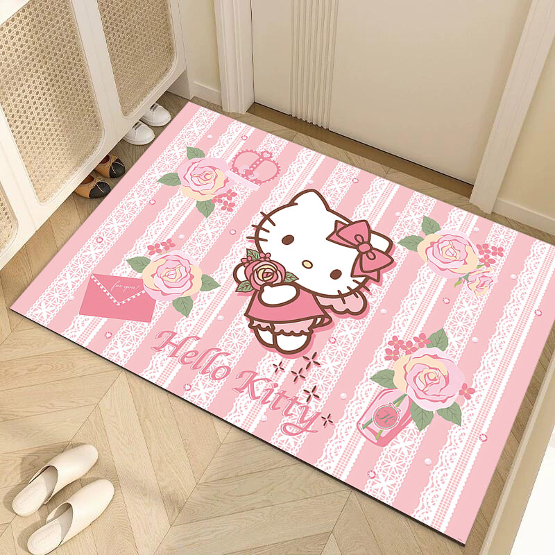 Kitty凯蒂猫卡通皮革地垫