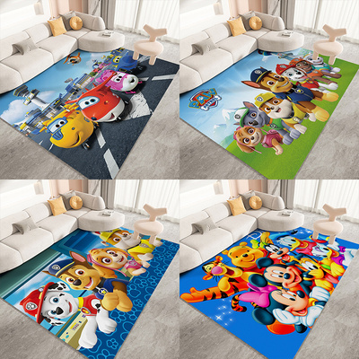 皮革卡通家用防水可擦洗地垫