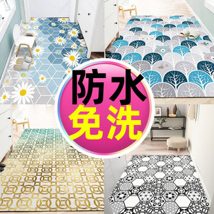 皮革客厅玄关满铺地垫可擦洗免洗PVC防水阳台入户门口进门垫厨房